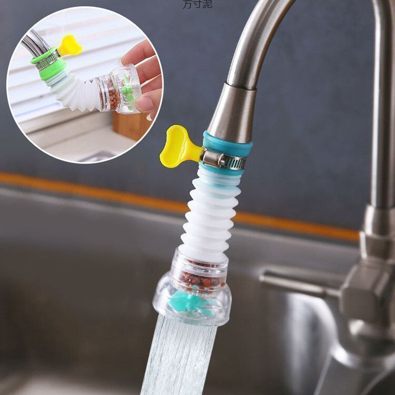 Splash-proof faucet, sprinkler head, kitchen universal filter extender, rotatable tap water faucet wholesale Application Scenario