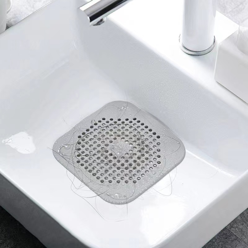 Anti-odor floor drain pad, thickened anti-clogging cross-border plastic floor drain cover for toilet, kitchen sink, bathroom and sewer details Picture