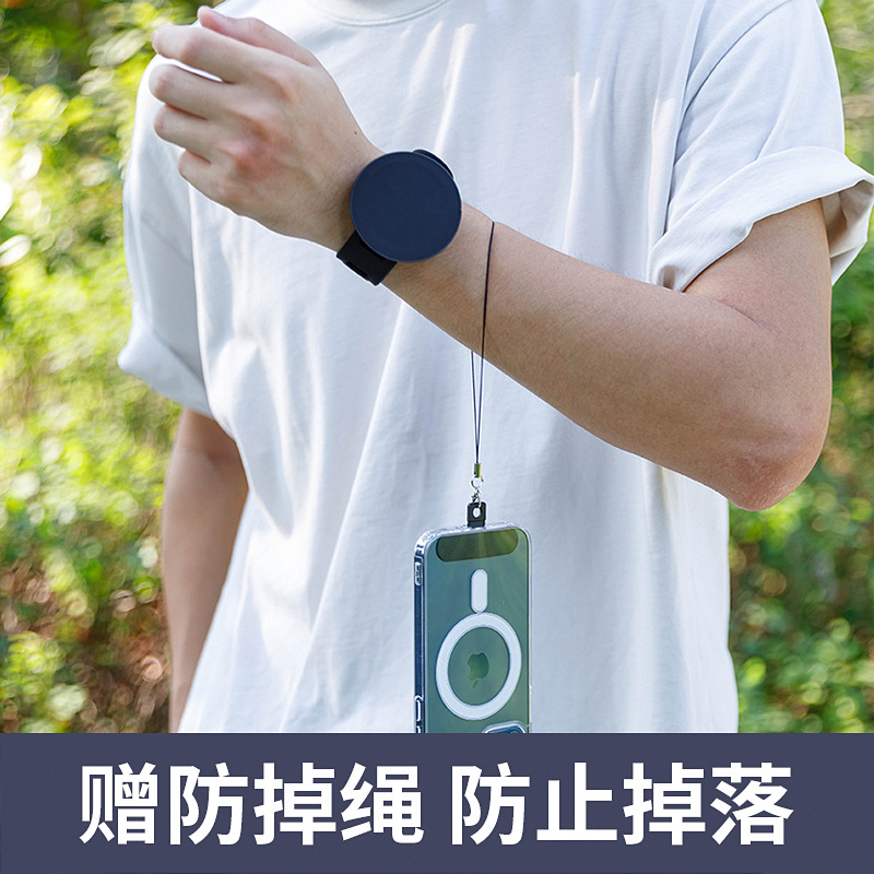 magsafe magnetic stand outdoor cycling wrist strap Portable lazy fitness arm magnetic phone stand Item Picture