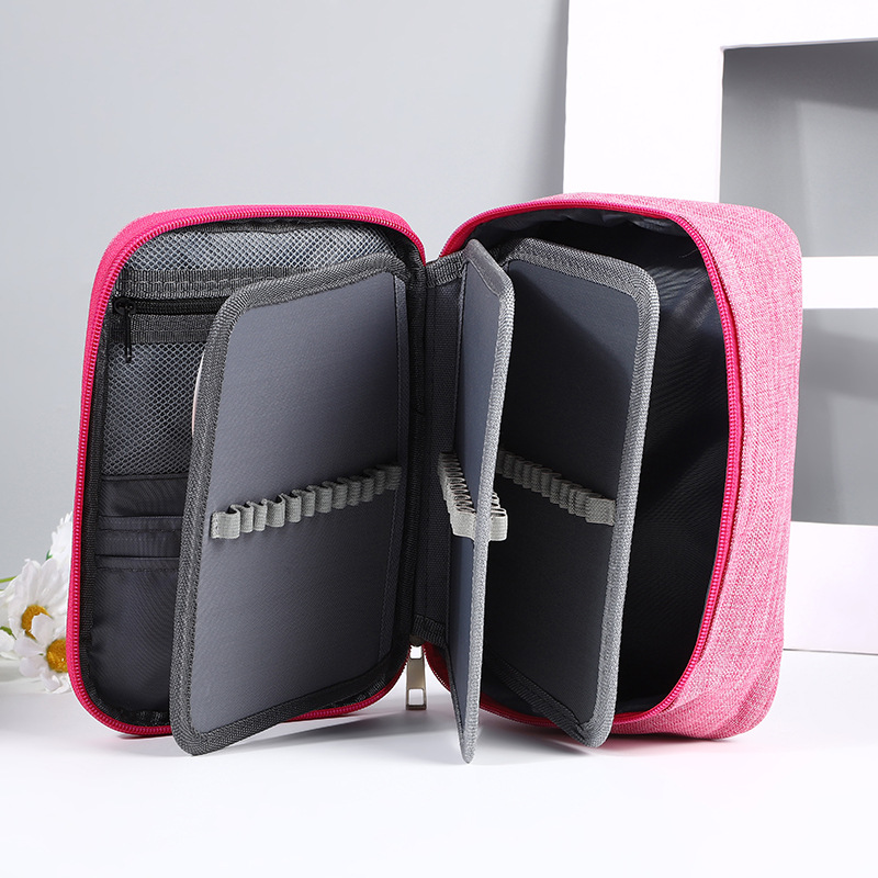 A large-capacity 72-hole art brush, a best-selling Amazon sketch pen storage bag for boys and girls, and a large-sized pen case for students Application Scenario