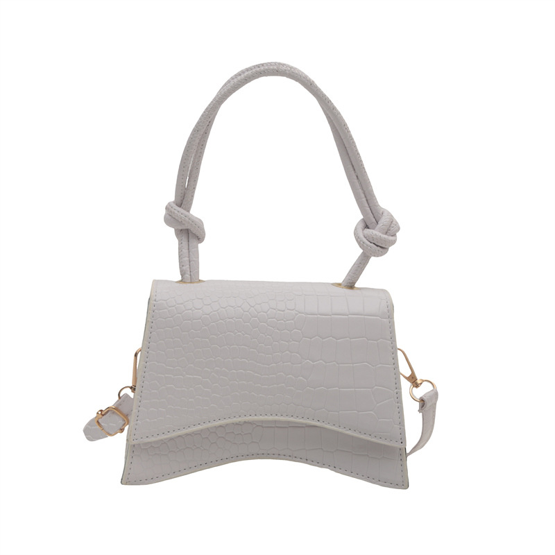 Korean-style stylish and chic small bag, new autumn 2024 trendy and fashionable hand-held crossbody bag, simple single-shoulder small square bag Item Picture