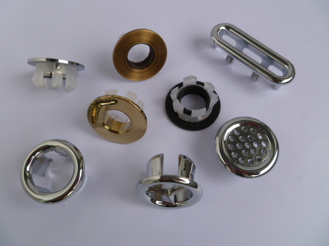 Overflow hole covers, decorative covers, common types of washbasins, washbasins, washbasin accessories, full water overflow hole covers, various varieties Application Scenario