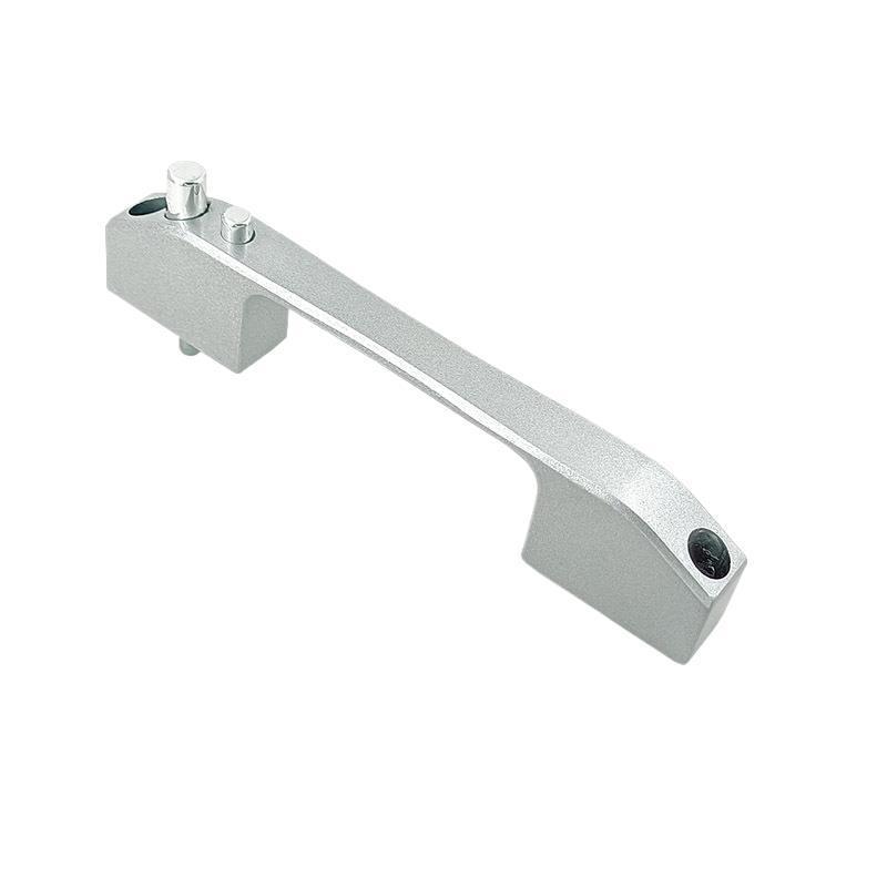 Wholesale diamond mesh window handle, aluminum alloy sliding window handle, lock plate screen, front installation, luxury handle lock Item Picture