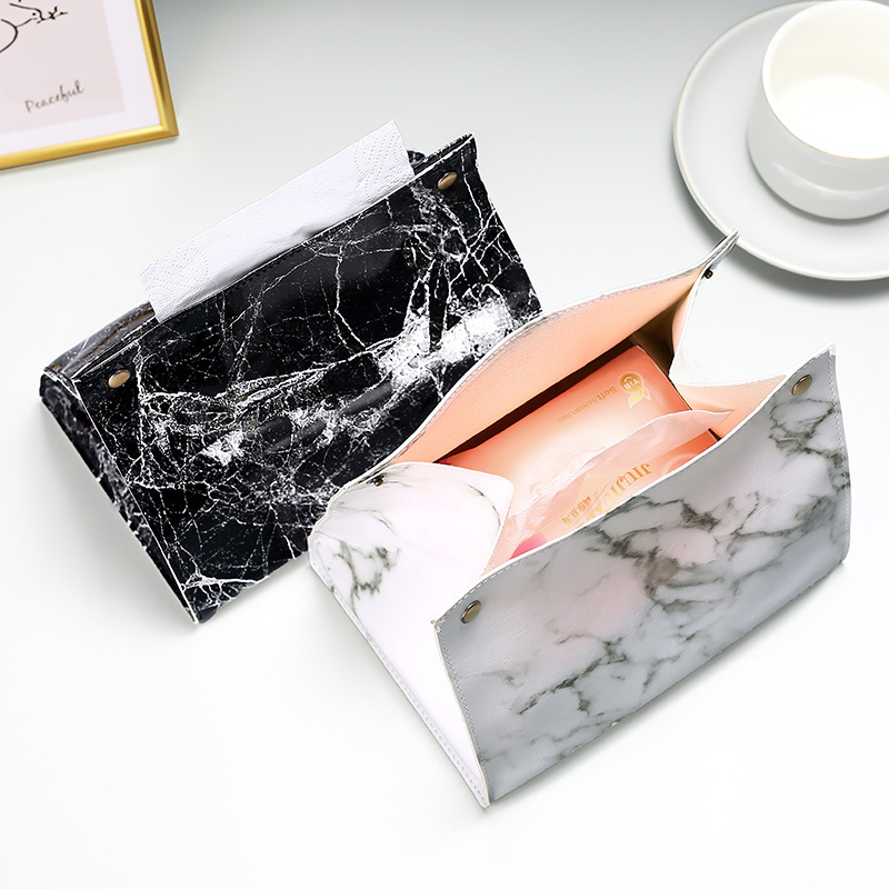 Nordic ins minimalist home living room creative tissue storage box, suitable for bedroom, living room, dining table and car use full figure