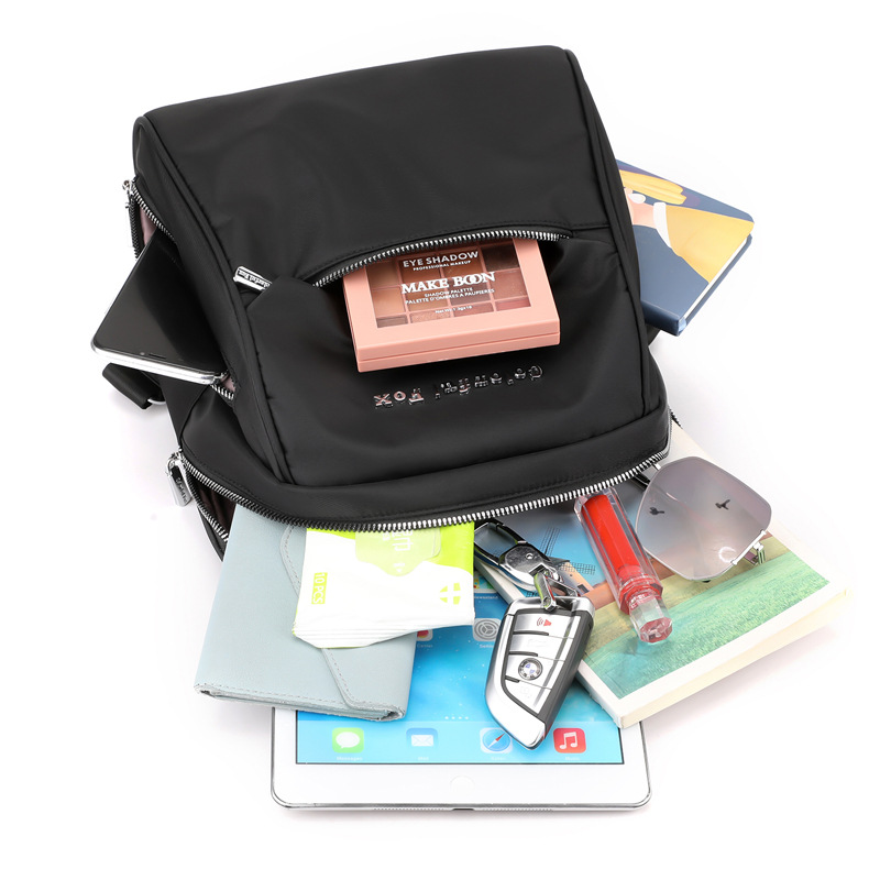 Colorful Fox2025 New Korean-style trendy backpack for women, large-capacity water-resistant student schoolbag Application Scenario