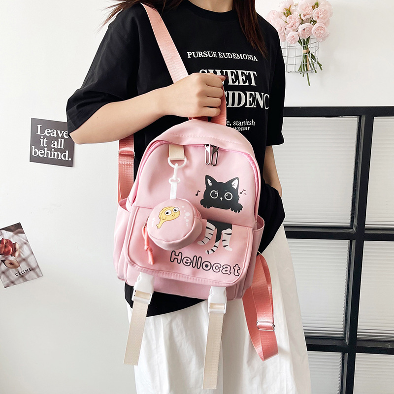 2025 Cartoon new backpack, large capacity, fashionable and cute handbag details Picture