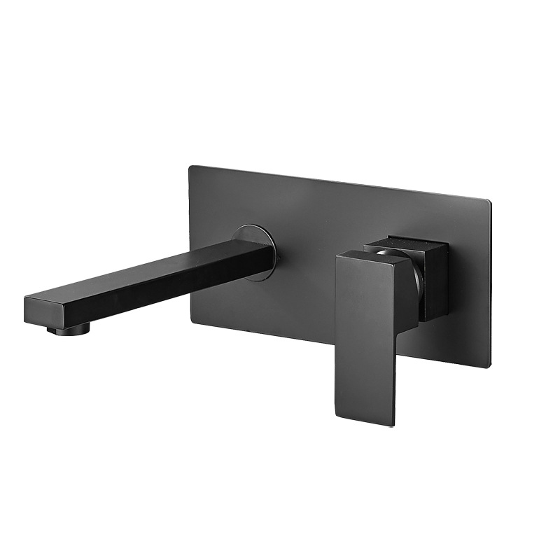 Wholesale of Baiyilun bathroom washbasins, hot and cold water faucets, bathroom washbasins, countertop basins, concealed faucets Item Picture