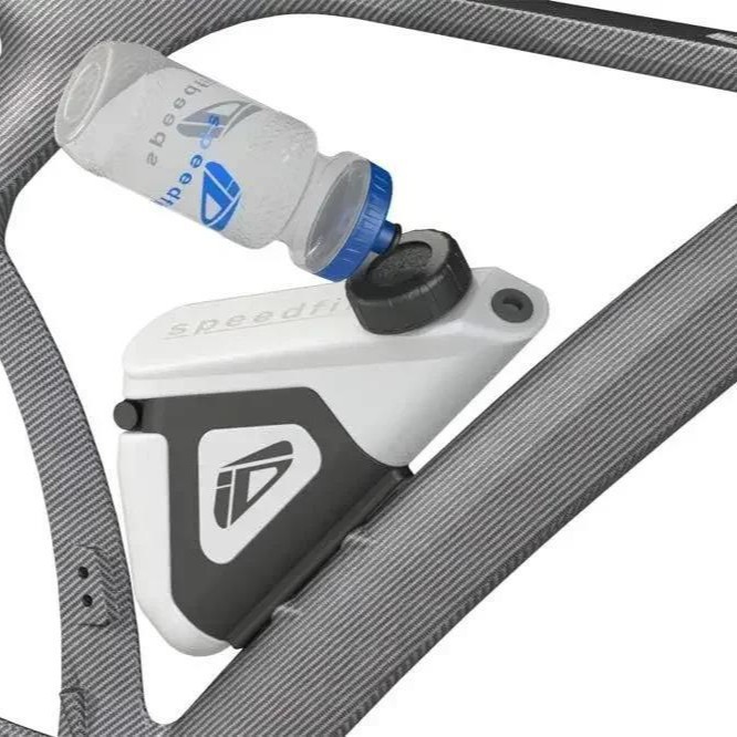 ELITE Water bottle holder set for road bikes, triathlon, aerodynamics, Broken wind water bottles and cups details Picture