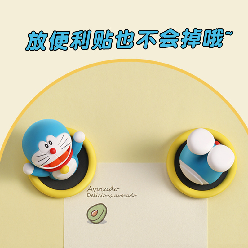 Refrigerator magnets, personalized and creative Doraemon 3d stereoscopic cartoon, cute entrance door, multi-functional magnetic decoration Specification drawing