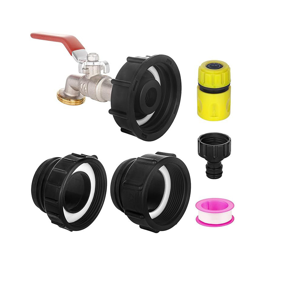 Cross-border American standard IBC Tote water tank accessories Garden hose adapter suitable for IBC containers brass faucets Item Picture