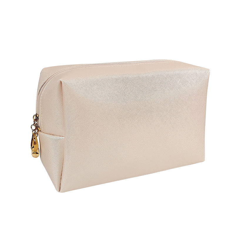 Wholesale of best-selling PU small-sized hand-held cosmetic bags, portable women's travel toiletry bags and cosmetic storage bags for foreign trade Item Picture