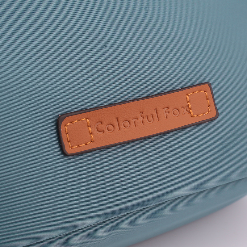 Colorful Fox's new shoulder bag, a trendy Japanese crossbody bag for women, and a water-resistant nylon key coin purse Specification drawing