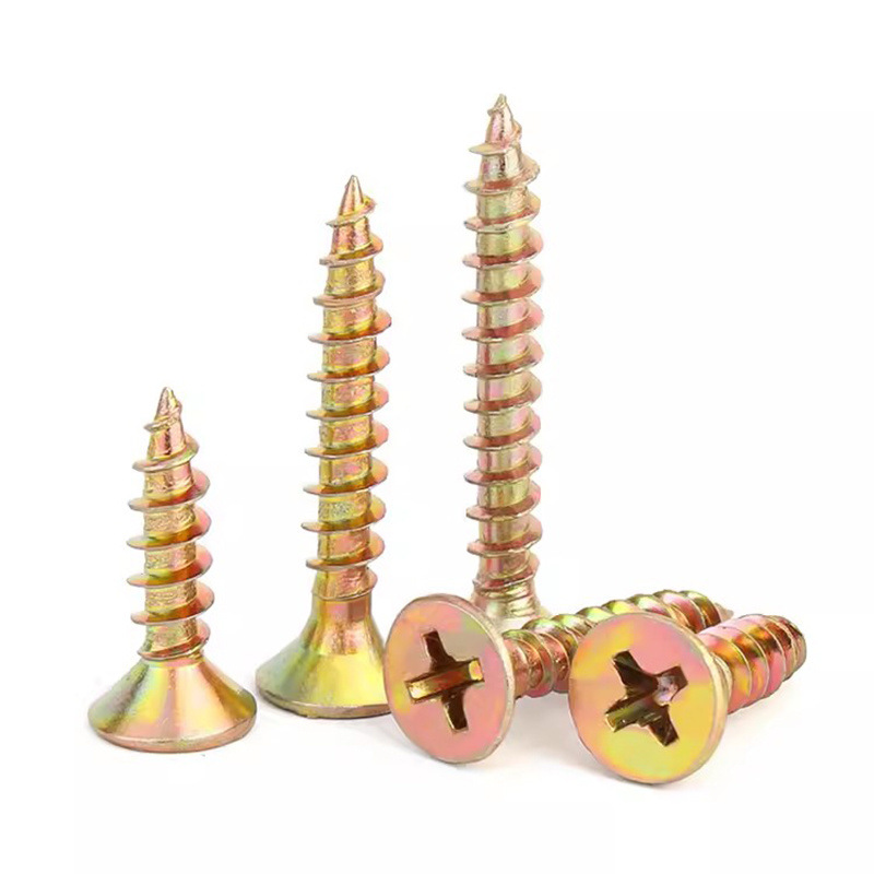 Hardened fiberboard nails, wood screws, self-tapping screws for wood, solid wood cabinet doors, walls, and drywall nails details Picture
