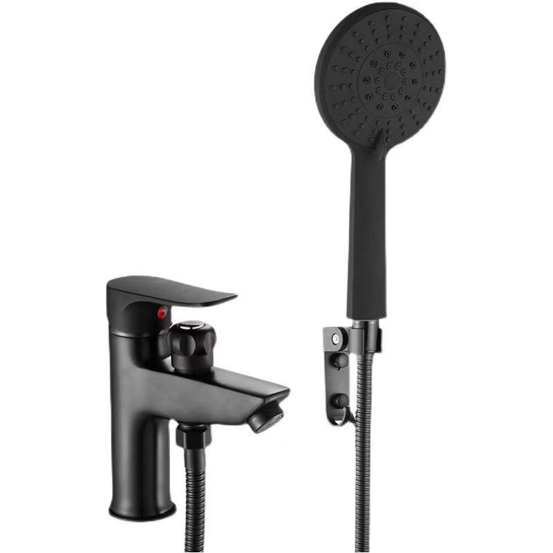 Mobile cabin washbasin faucet with shower head, washbasin, cold and hot water dual-purpose bathroom faucet for washing hair Item Picture