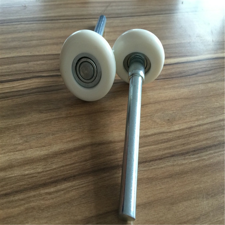 Premium 46*105 white garage door accessories, stamped bearings, pulleys and rollers Specification drawing