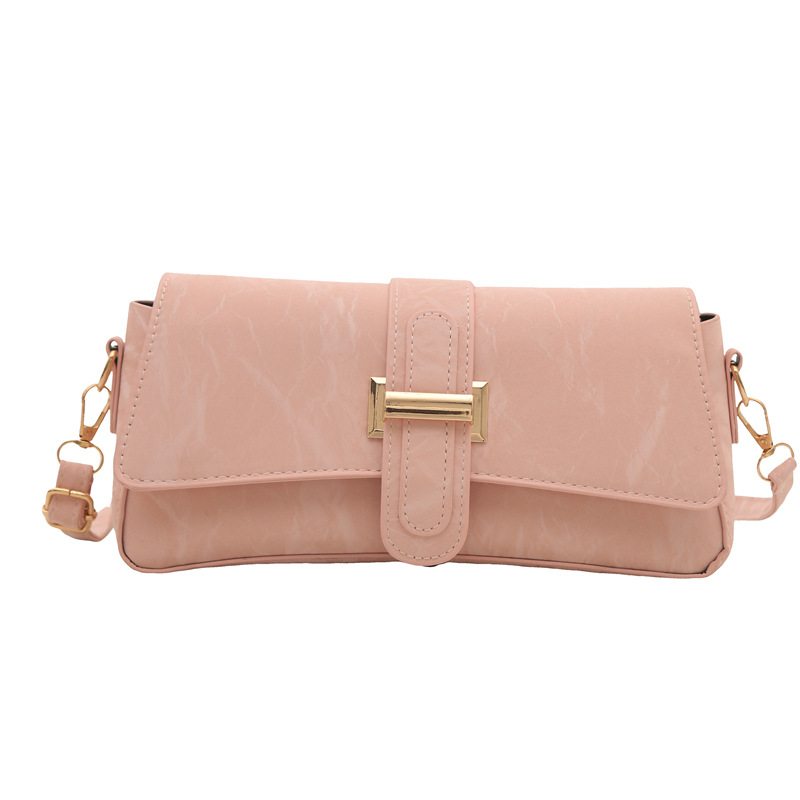 Spring Aesthetic underarm bag 2025 Spring/Summer Korean style simple and stylish small square bag, high-end single-shoulder crossbody bag for women Item Picture