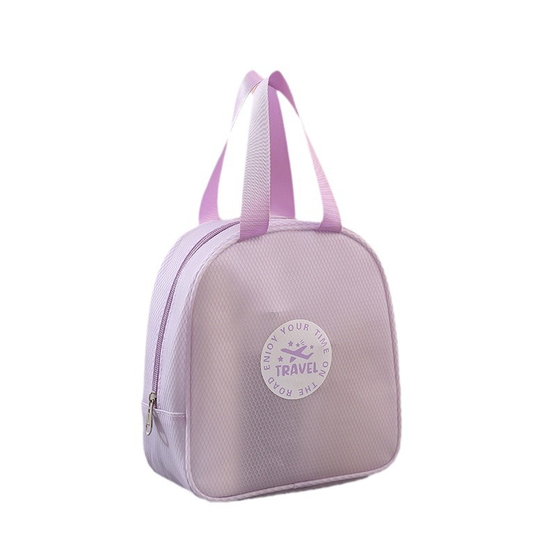 New waterproof cosmetic bag, travel portable storage bag, dry and wet separation toiletry bag, matte cosmetic bag storage bag Item Picture