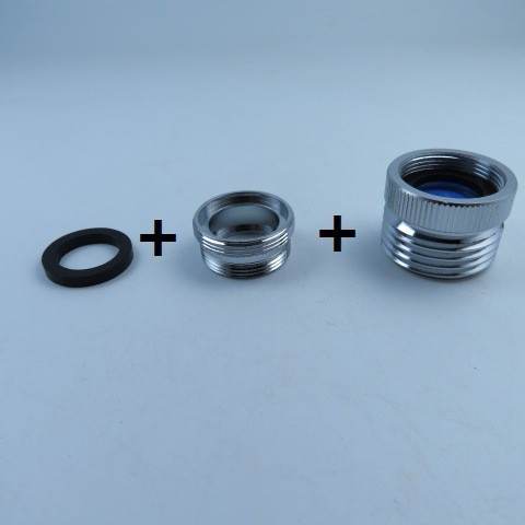 Brass faucet to garden hose adapter with aerator sink faucet adapter to garden hose Application Scenario