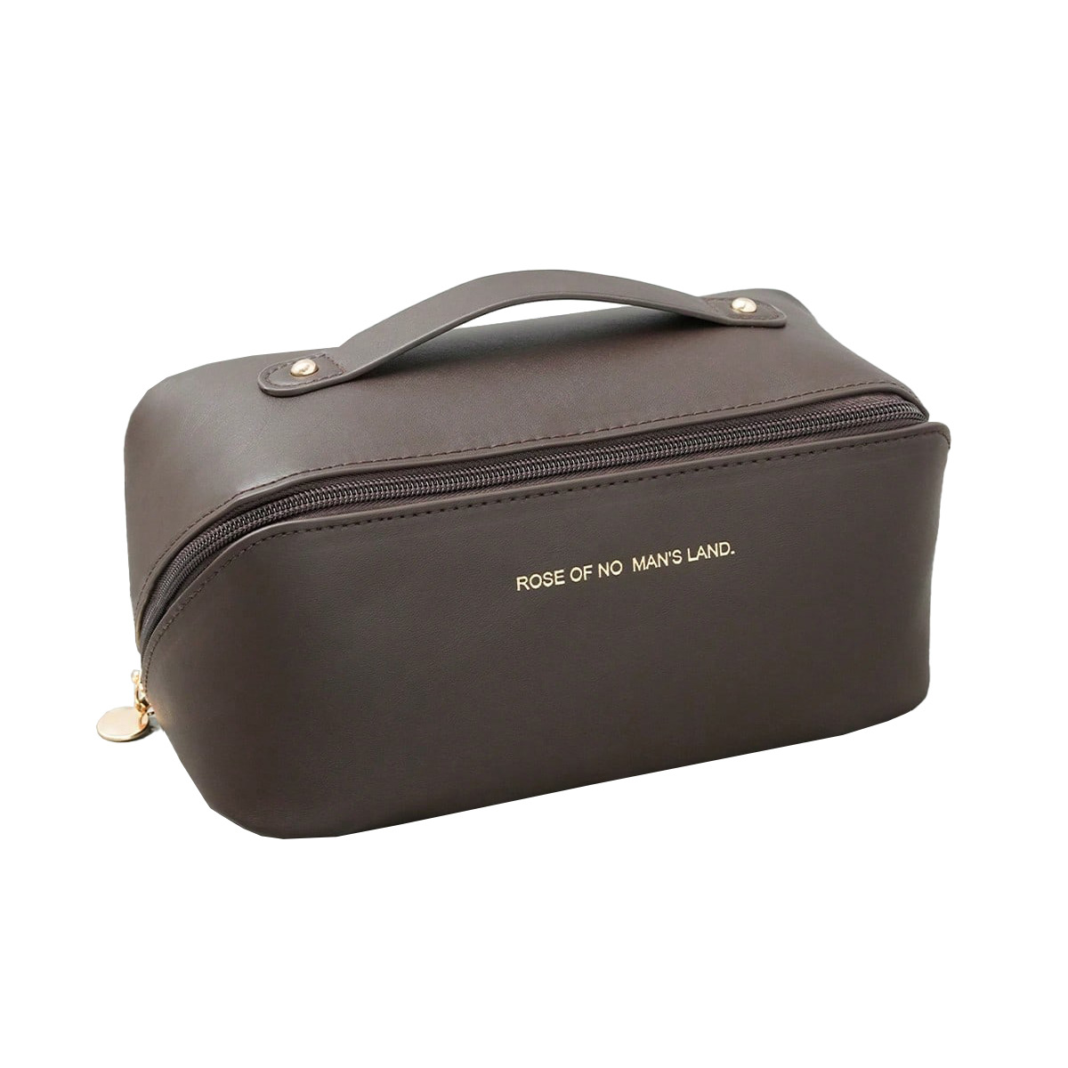 Customized fashionable pu pillow bags, portable travel storage bags, large-capacity toiletry bags, hand-enhanced appearance makeup bags Item Picture