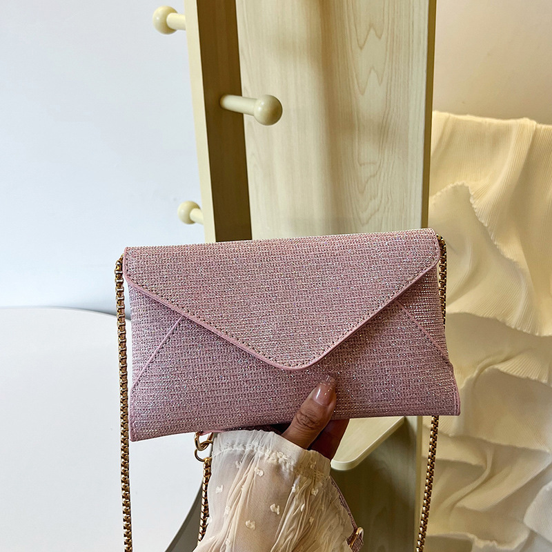 Cross-border women's bag, fashionable mobile phone, single-shoulder small square bag, mini chain envelope crossbody bag full figure