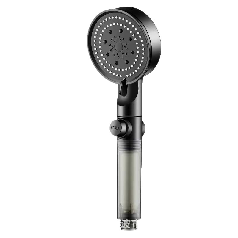 Filtration pressurized shower, handheld showerhead, household water heater, bath pressurized rain shower, showerhead hose set Item Picture