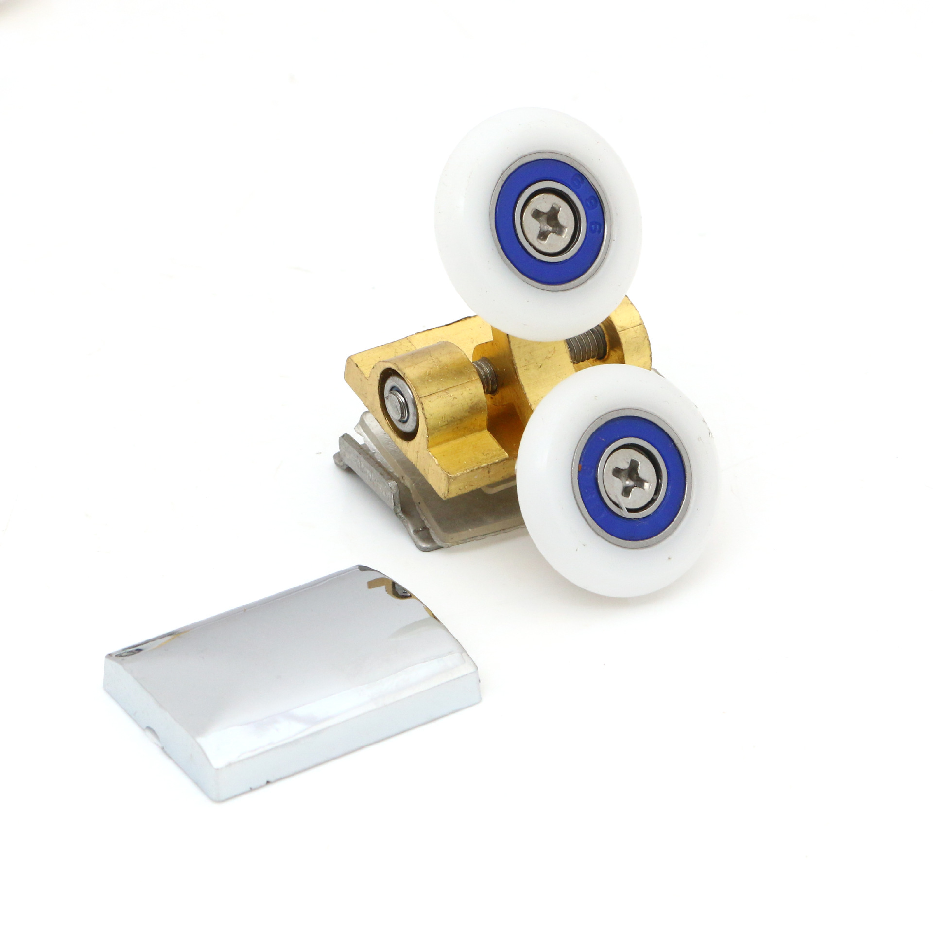 Factory direct supply of 28MM swing wheels for bathroom glass door pulleys, complete specifications, wholesale of door and window pulleys in stock Application Scenario