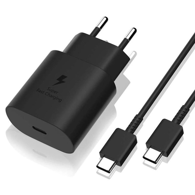 The 25W certified PD charger and 25W Australian SAA adapter are suitable for the 25W electrical appliances of Samsung NOTE20 mobile phones full figure