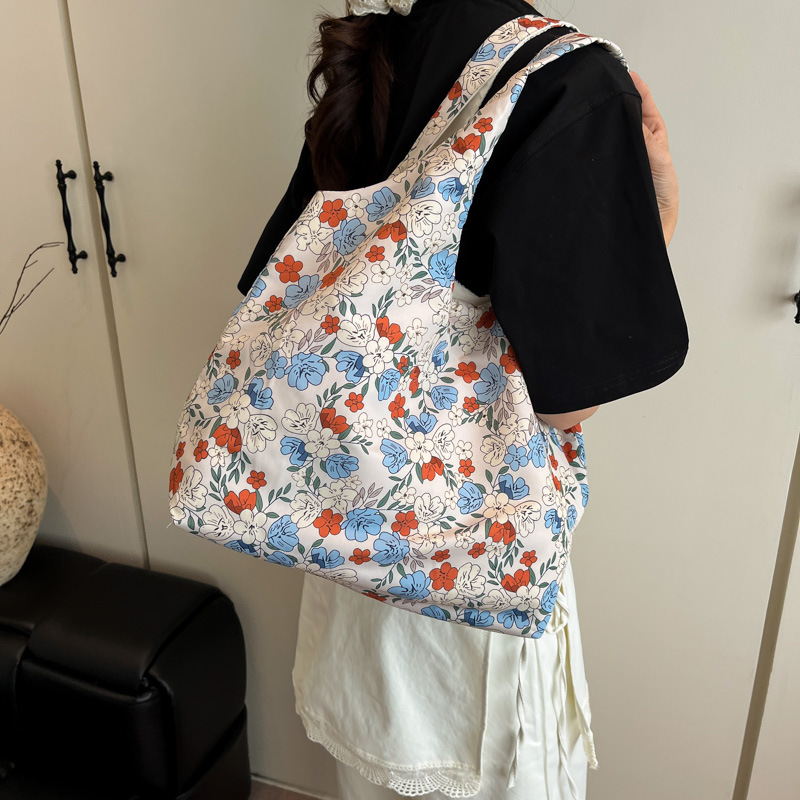 Chinese-style fashionable bags, large-capacity shopping bags, versatile shoulder bags, commuter tote bags, women's large bags full figure