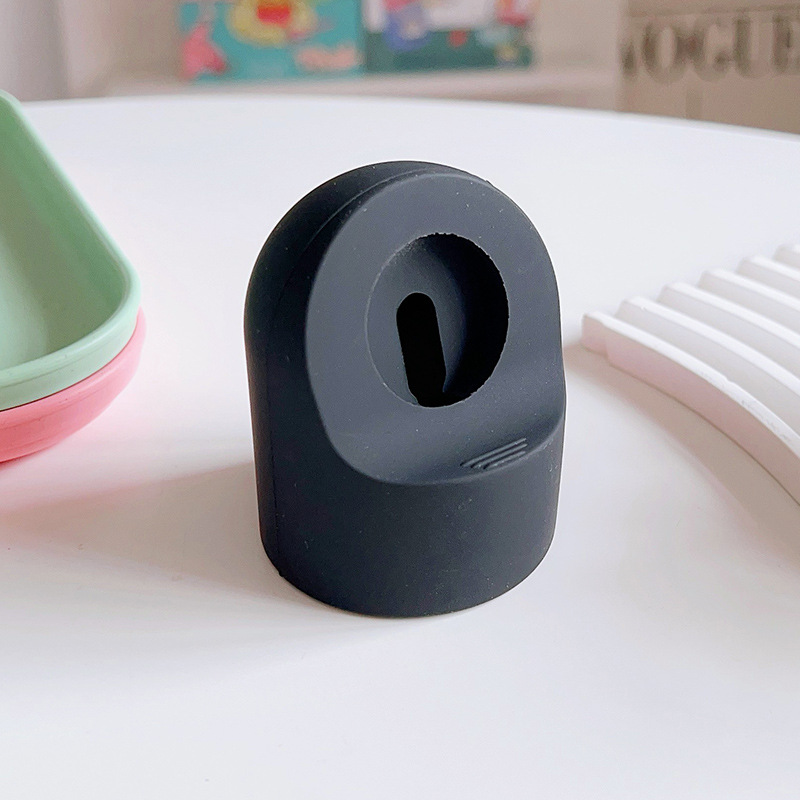 apple watch stand, Apple Watch charging base, iWatch 6th generation silicone desktop charging stand details Picture