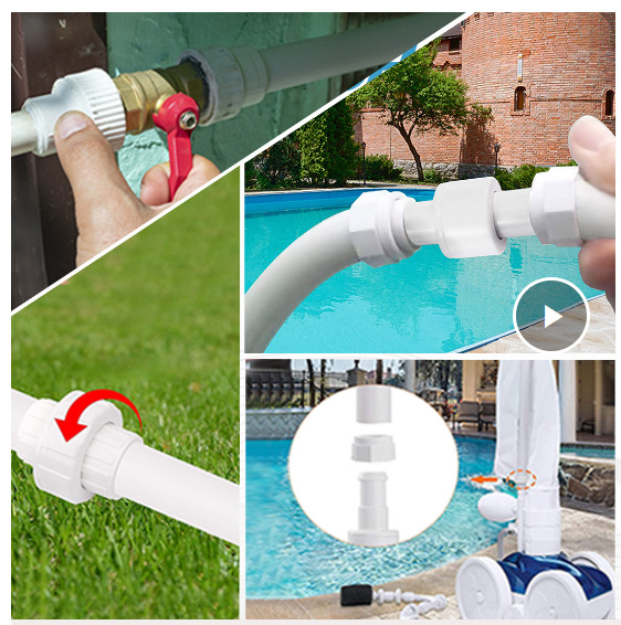 Cross-border American standard furniture-grade PVC C1/2.3/4.1 inches. 1.25-inch, 1.5-inch and 2-inch union joint pipe fittings are compatible Specification drawing