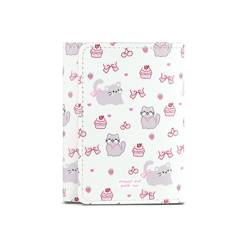 Cartoon loose mouth wallet, multi-functional ID card case, coin purse, cute and portable wallet, anti-demagnetization card holder, foreign trade Item Picture
