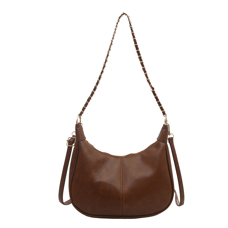 This year's popular underarm bags are the 2025 retro chain pillow bag, a fashionable and stylish single-shoulder bag, and a versatile crossbody bag Item Picture