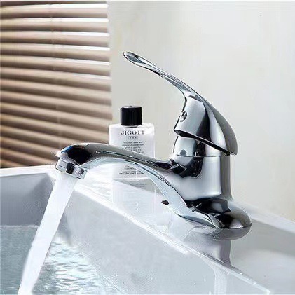 Double-hole faucet, washbasin, surface basin, kitchen and bathroom hot and cold switch, washbasin, mixing valve, three-basin Specification drawing