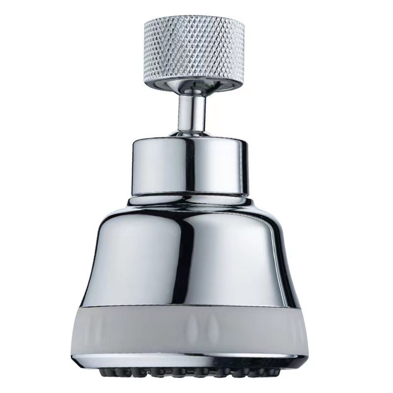 Washbasin faucet anti-splash water light luxury extended extender, kitchen universal rotating pressure-increasing dishwashing shower nozzle Item Picture