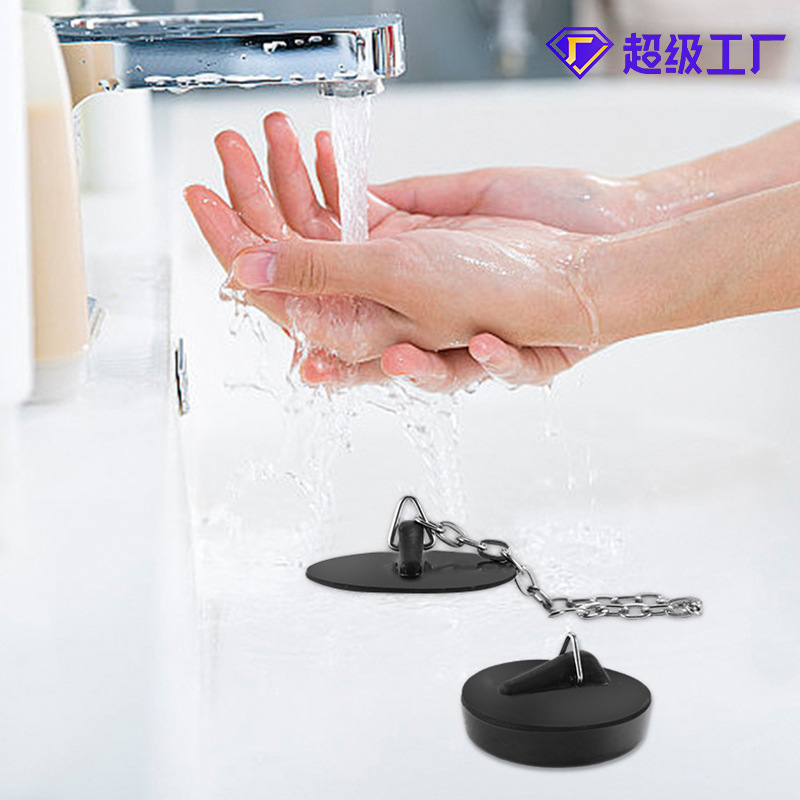 Wholesale of kitchen water stoppers, bathtub water stoppers, rubber overflow stoppers, washbasin sink stoppers and bathroom floor drains in stock Specification drawing