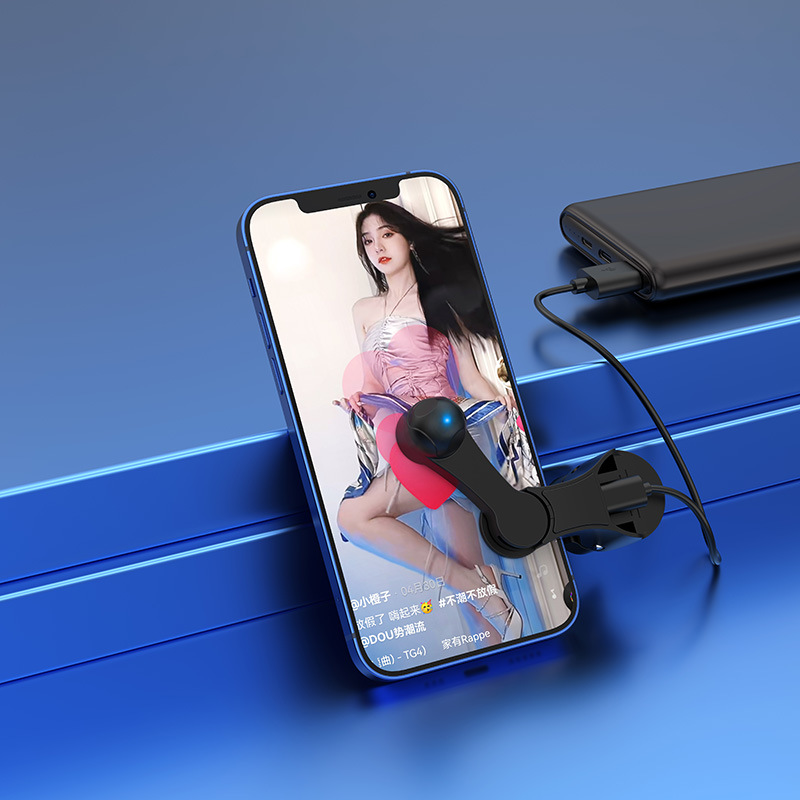 Mobile phone screen clicker, USB plug-in, single clickhead, automatic live streaming like device, intelligent connection point device Application Scenario