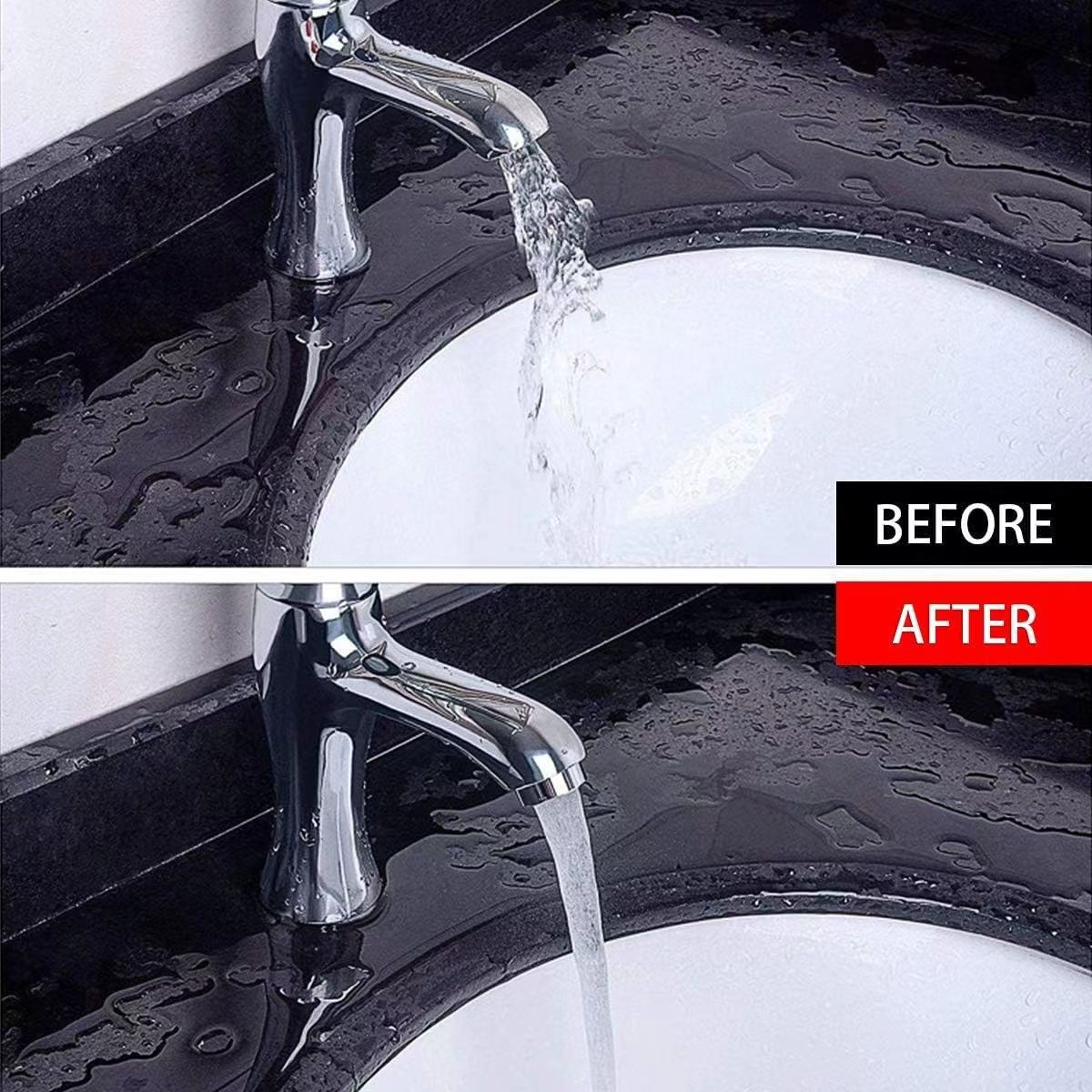 Cross-border 24-tooth kitchen basin faucet bubble maker splash guard, filter screen, water outlet, repair parts, wrench Specification drawing