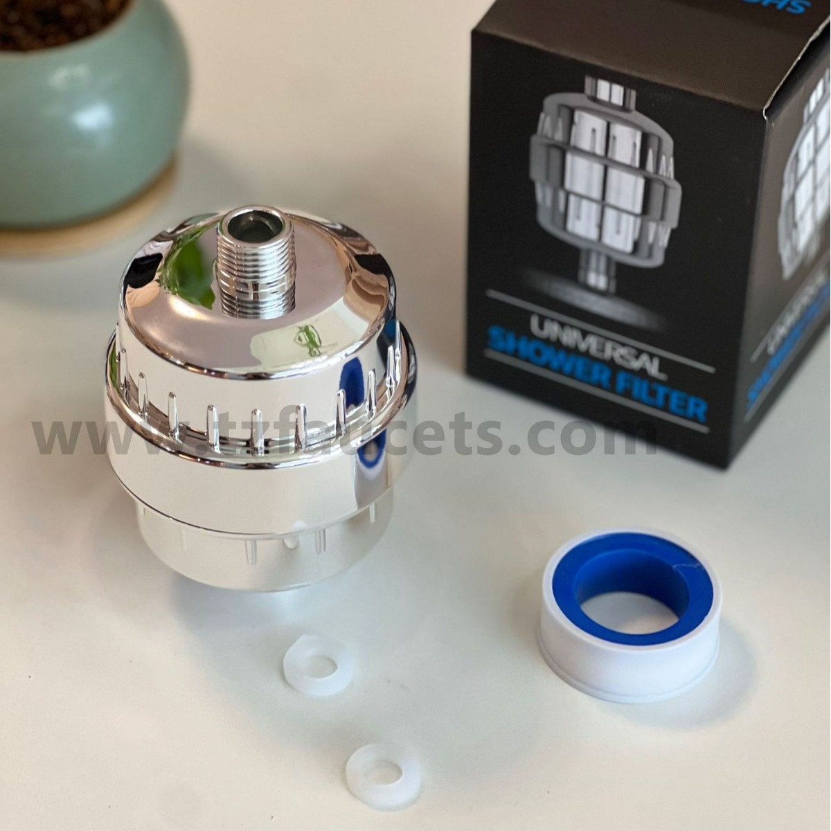 Cross-border e-commerce 15-layer showerhead, shower filter, chlorine removal shower softening and water purifier Application Scenario