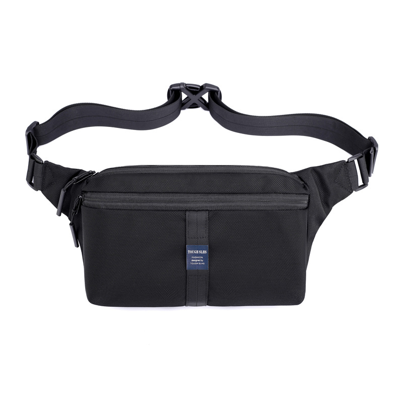 New men's and women's trendy crossbody bag, Korean-style casual chest bag, outdoor water-resistant waist bag, large-capacity single-shoulder backpack Item Picture