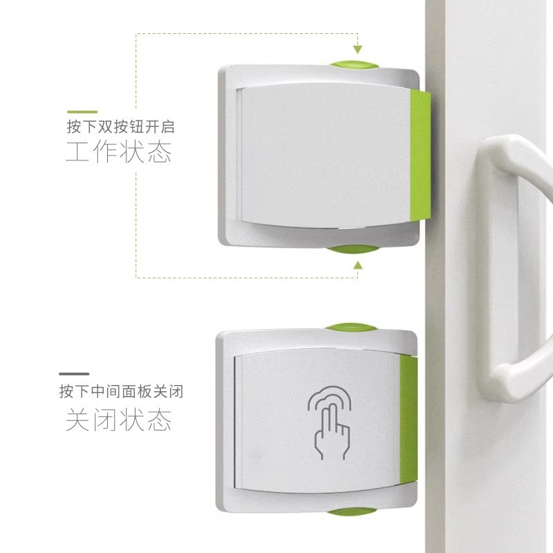 Glass-free aluminum alloy screen, perforated window lock, limit lock, children's door lock, plastic steel sliding and sliding, free shipping Application Scenario