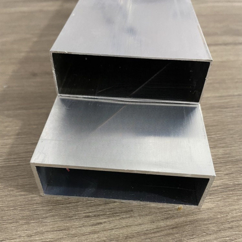 Aluminum alloy square tube 25*76, aluminum alloy straightedge 25*50, wall leveling rib thickening, aluminum alloy flat tube straightedge Specification drawing