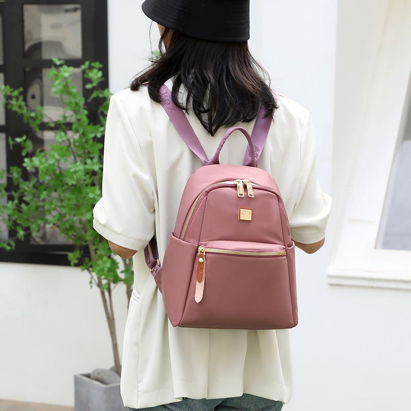 Colorful Fox2025 New Women's fashionable and trendy backpack, outdoor casual large-capacity travel backpack Specification drawing