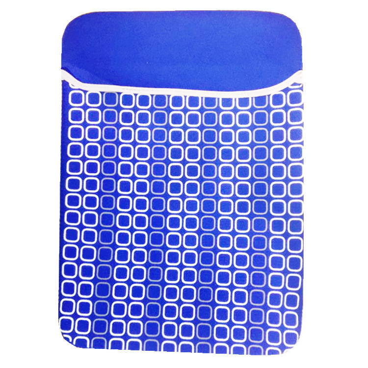 Diving material notebook computer inner liner 15.6-inch 14-inch printed square frame black, blue, pink and purple color double bread Application Scenario