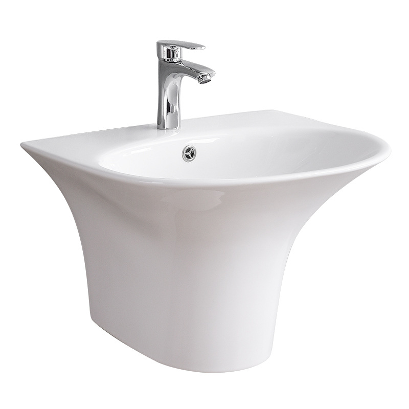 Export washbasin, washbasin, hanging basin, washbasin, balcony basin, washbasin, ceramic suspended washbasin, washbasin Item Picture