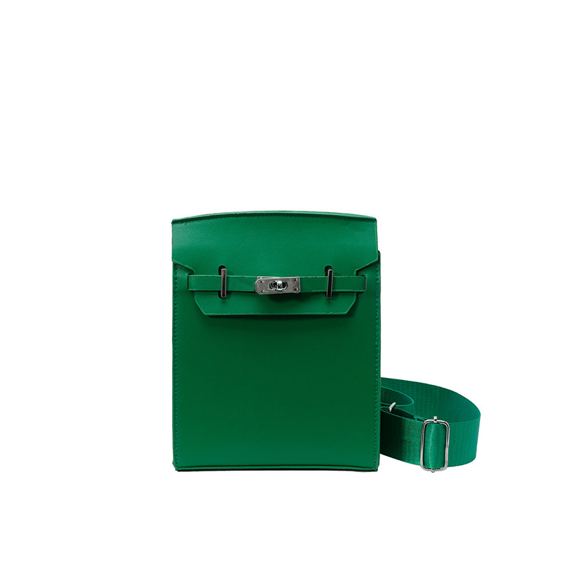 New trendy, fashionable, retro crossbody bag, textured small bag, women's 2025 spring niche single-shoulder bag, small square bag Item Picture
