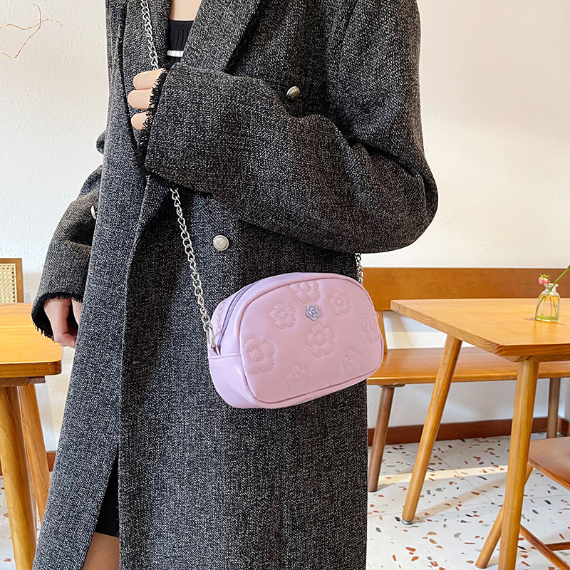Fashionable, simple and trendy autumn and winter new Korean style small square bag, single-shoulder commuting crossbody bag, cross-border wholesale Application Scenario