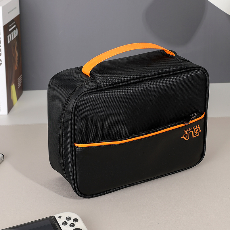 Rednai single-layer digital bag, travel data cable storage bag, portable storage bag, power bank data cable storage bag details Picture