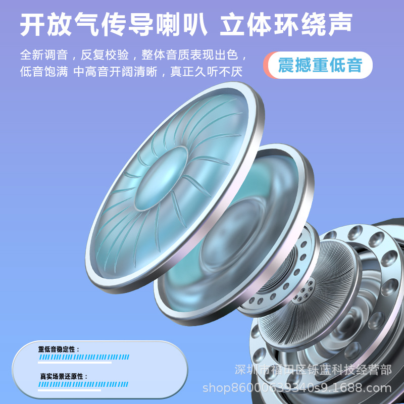 New Air pro Air Conduction 5.3 dual-ear neckband wireless Bluetooth headphones for cross-border e-commerce, compatible with both Apple and Android devices Application Scenario