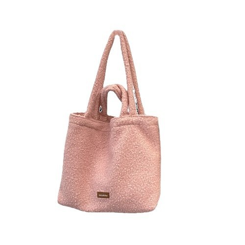 411121 Autumn/Winter New Style 2024 Korean version plush soft shoulder Bag, underarm bag, large capacity commuter handbag Item Picture