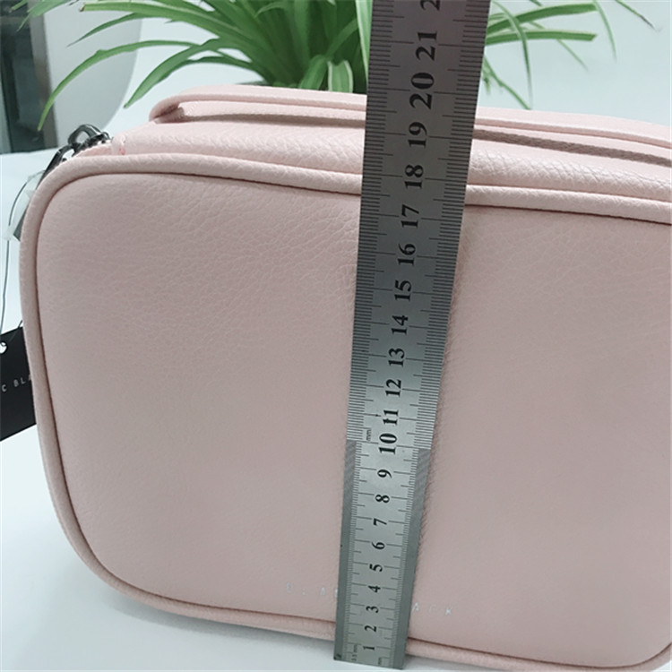 Fashionable PU leather makeup bag, multi-functional storage bag, hand-held makeup bag, waterproof travel bag, travel toiletries bag Item Picture